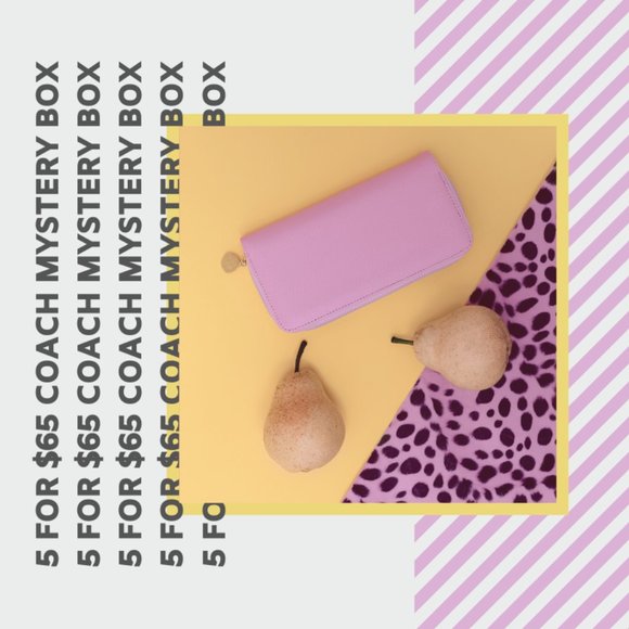 Coach Handbags - JUNE OFFER | 5 FOR $65 COACH RESELLER MYSTERY BOX